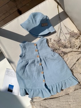 Sukienka Muślin BLUE 62